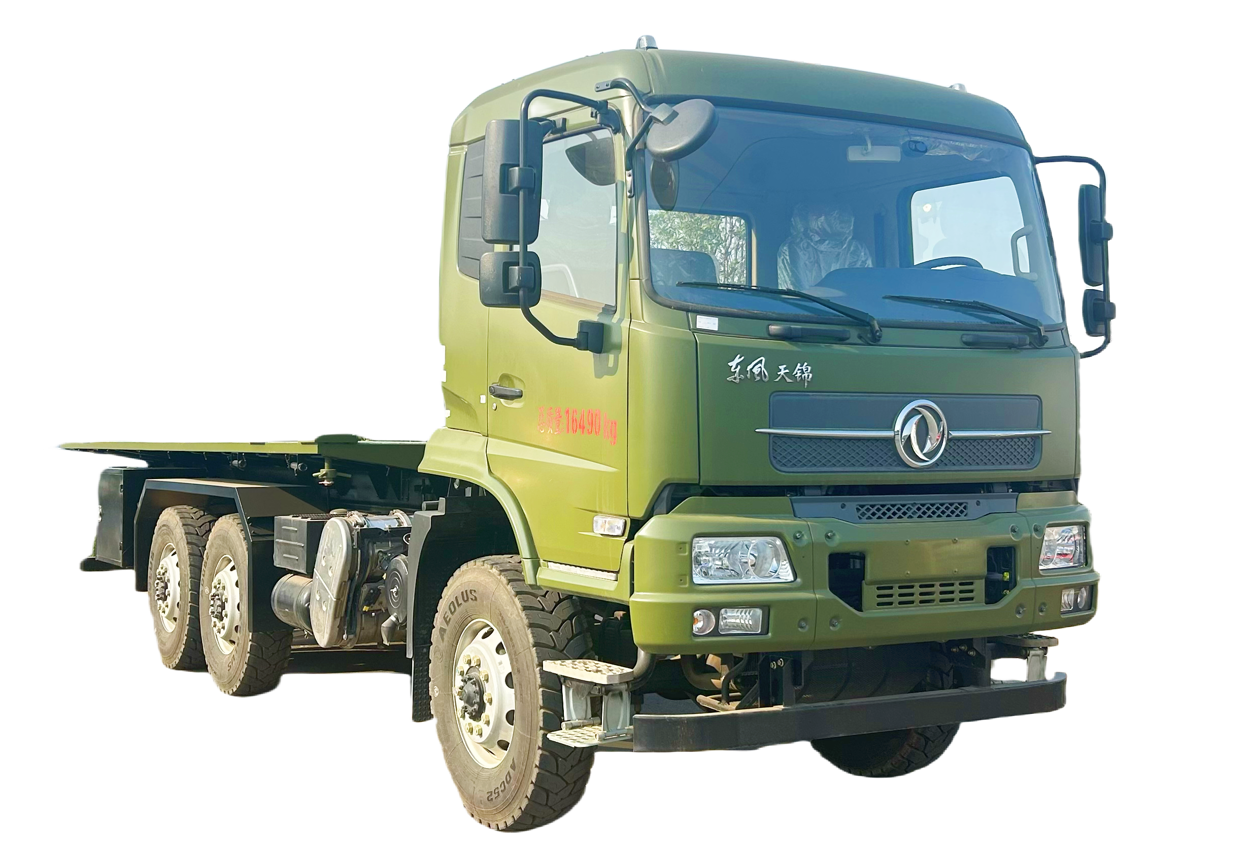 全驅(qū)6×6六驅(qū)軍用方艙運輸車 野戰(zhàn)機動方艙車載平臺